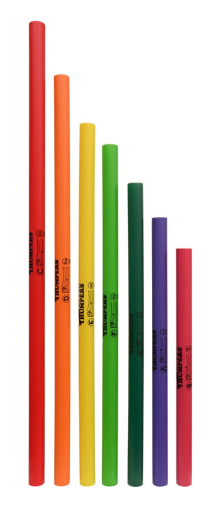 1stNote® Thumpers™ Bass C Major Diatonic Set – 7-Piece Musical Sensory Tubes