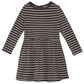 Kickee Pants Print Long Sleeve Twirl Dress: 90s Stripe