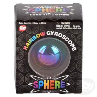 Rainbow Gyroscope Sphere 1.5"