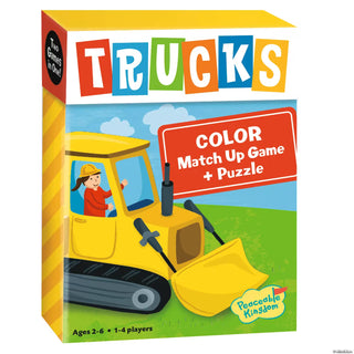 Trucks Color Match Up Game | Color Matching Puzzle & Memory Game for Toddlers Ages 2+