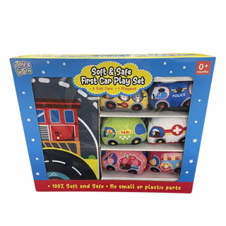 Soft & Safe First Car Playset