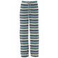 Bamboo Women's Print Lounge Pants: Snowy Stripe