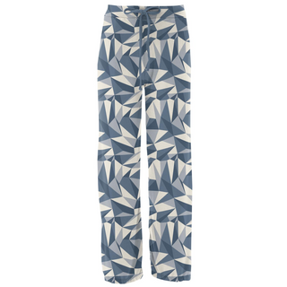 Bamboo Women's Print Lounge Pants: Winter Ice