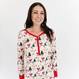 Cozy Christmas Bamboo Women's Top