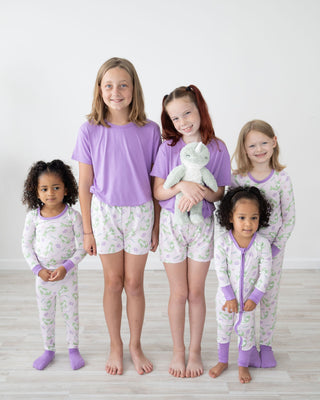Narwhal x Slumberkins Girls Youth Short Set