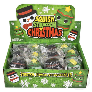 Christmas Squish Stretch Fidget Toy – Holiday Sensory Squishy