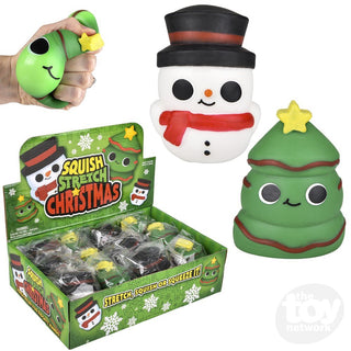 Christmas Squish Stretch Fidget Toy – Holiday Sensory Squishy