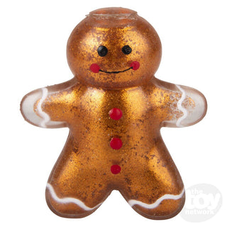 Squish Sticky Gingerbread Man – Christmas Sensory Fidget Toy