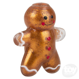 Squish Sticky Gingerbread Man – Christmas Sensory Fidget Toy