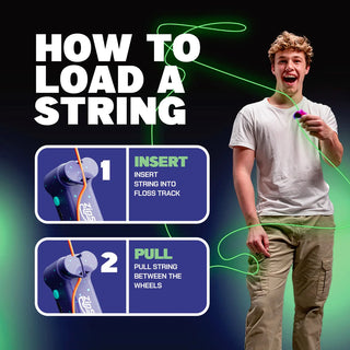 ZipString® Luma – Light-Up Floating String Toy for STEM, Sensory & Screen-Free Fun