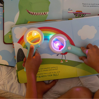 Light-Up Library Book - Alex Asks: What is the Weather?
