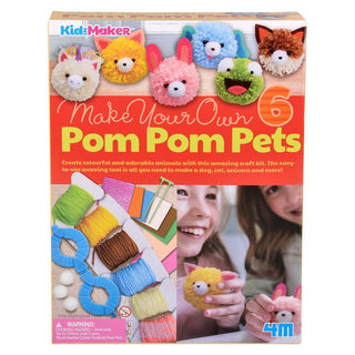Make Your Own Pom Pom Pets | Screen Free Fun
