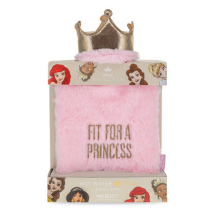 Disney Pure Princess Plush Hot Water Bottle – Cozy Comfort Companion for Kids & Tweens