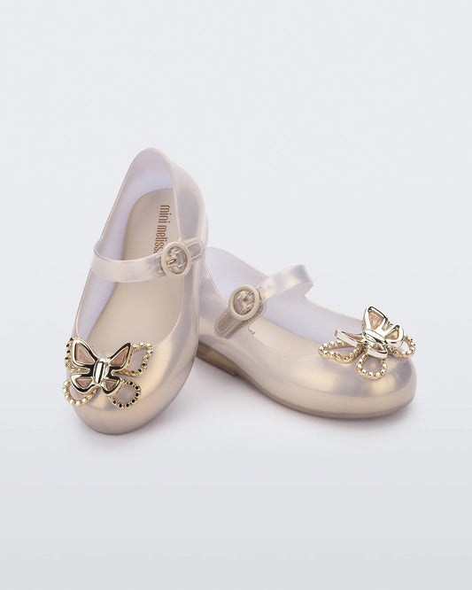 Mini Melissa Sweet Love Butterfly Pearly Gold