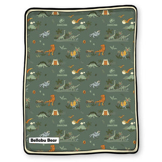 Jurassic Park Safari Bamboo Blanket