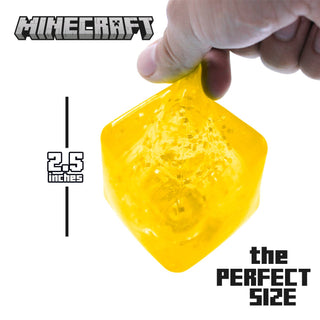 Minecraft Jelly Cube Surprise – Squishy Sensory Toy with Hidden Minecraft Collectible