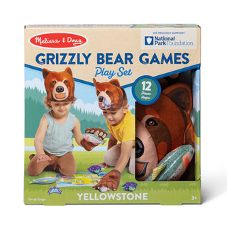 Yellowstone National Park Grizzly Bear Games