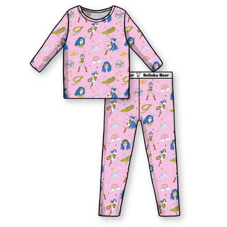 Wonder Woman Bamboo Kids Pajamas