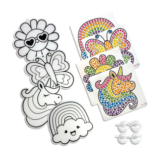 Sun Sparkles Gem Suncatcher Kit – Rainbow Magic by OOLY