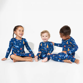 The Polar Express Bamboo Girls' Long Sleeve Dress