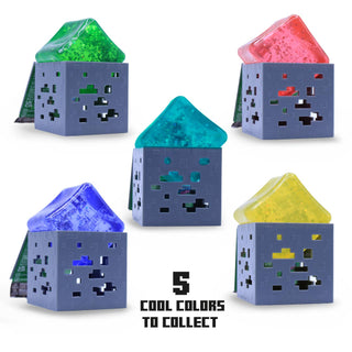 Minecraft Jelly Cube Surprise – Squishy Sensory Toy with Hidden Minecraft Collectible