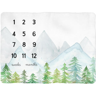 Sugar + Maple Backdrop Blanket | Forest Milestone