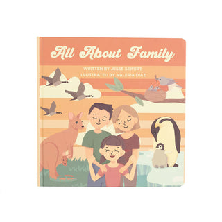 All About Family Board Book
