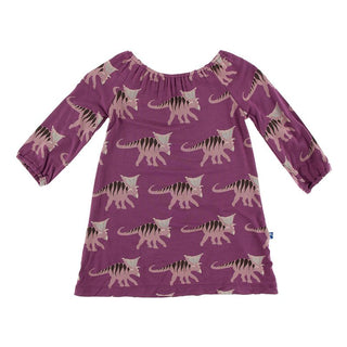 Peasant Dress: Amethyst Kosmoceratops