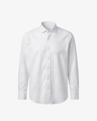 White Standard Stretch Shirt – Boys Wrinkle-Free Stretch Button-Down Dress Shirt