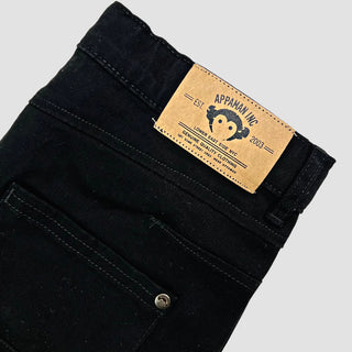 Skinny Twill Pant Black