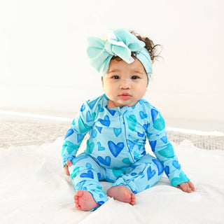 Cruz One Piece Valentines Day Bamboo Convertible Lounge Set with 2 Way Zipper