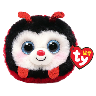 Izzy - Red Ladybug Beanie Ball