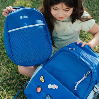GoBe Customizable Kids Backpack & Lunchbox – Washable Preschool & Toddler Backpack with Lunchbox
