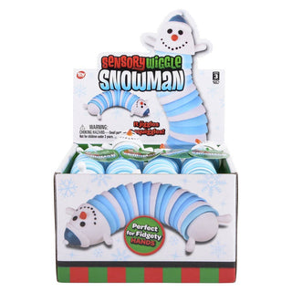 Wiggle Sensory Snowman – 5.5" Winter Fidget Toy