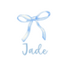 Blue Bow