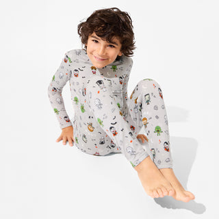 Little Monsters Bamboo Kids Pajamas