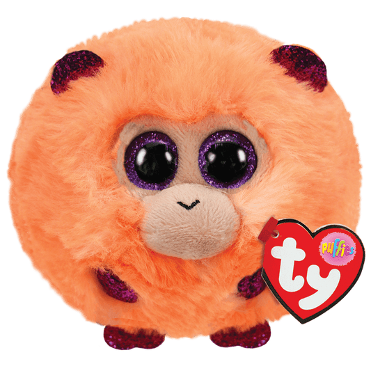 Coconut - Orange Monkey Beanie Ball