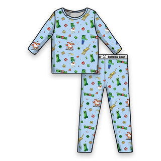 Minecraft: Chicken Jockey Bamboo Kids Pajamas