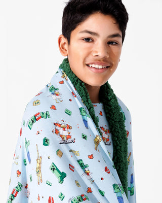 Minecraft: Chicken Jockey Bamboo Blanket