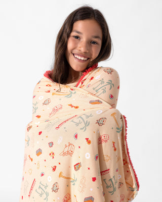 Minecraft: Summer Vibes Bamboo Blanket