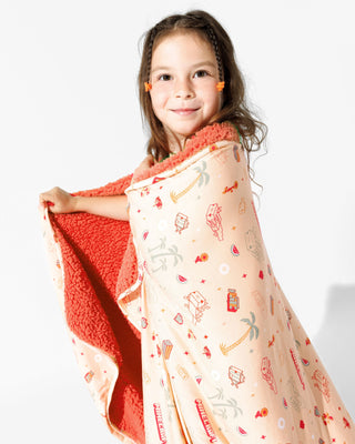 Minecraft: Summer Vibes Bamboo Blanket