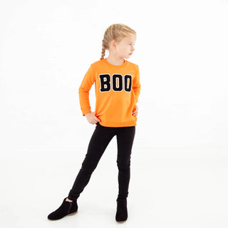 Children’s Jolly/Boo Seasonal Crew Neck Set – Halloween & Christmas Bamboo Sweatshirts