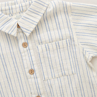 Boys Jack Shirt - Riviera Stripe