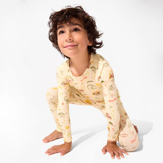 Jurassic Park Origins Bamboo Kids Pajamas