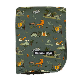 Jurassic Park Safari Bamboo Blanket