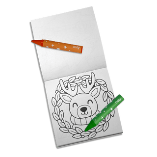 Carry Along! Coloring Book Set – Frosty Fun by OOLY
