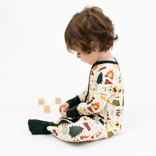 Camp Emerson Bamboo Convertible Baby Pajamas
