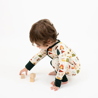 Camp Emerson Bamboo Convertible Baby Pajamas