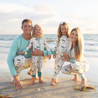 Coastal Christmas Bamboo Women's Jogger Pajama Pants