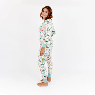 Coastal Christmas Bamboo Women's Jogger Pajama Pants
